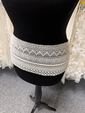 Ivory Guipure Edging - EH4007