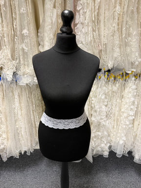 White Stretch Edging - EF4006