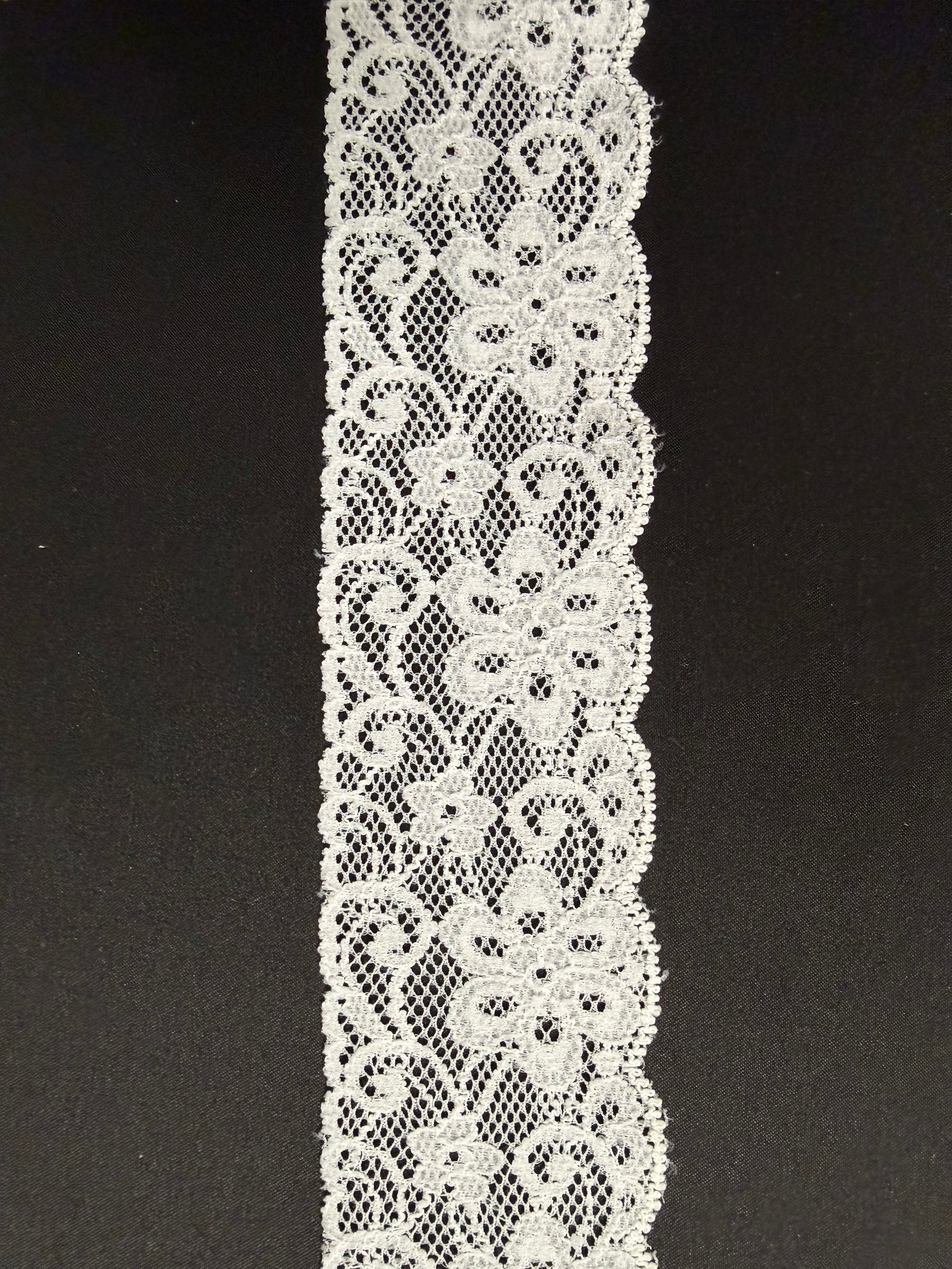 White Stretch Edging - EF4006