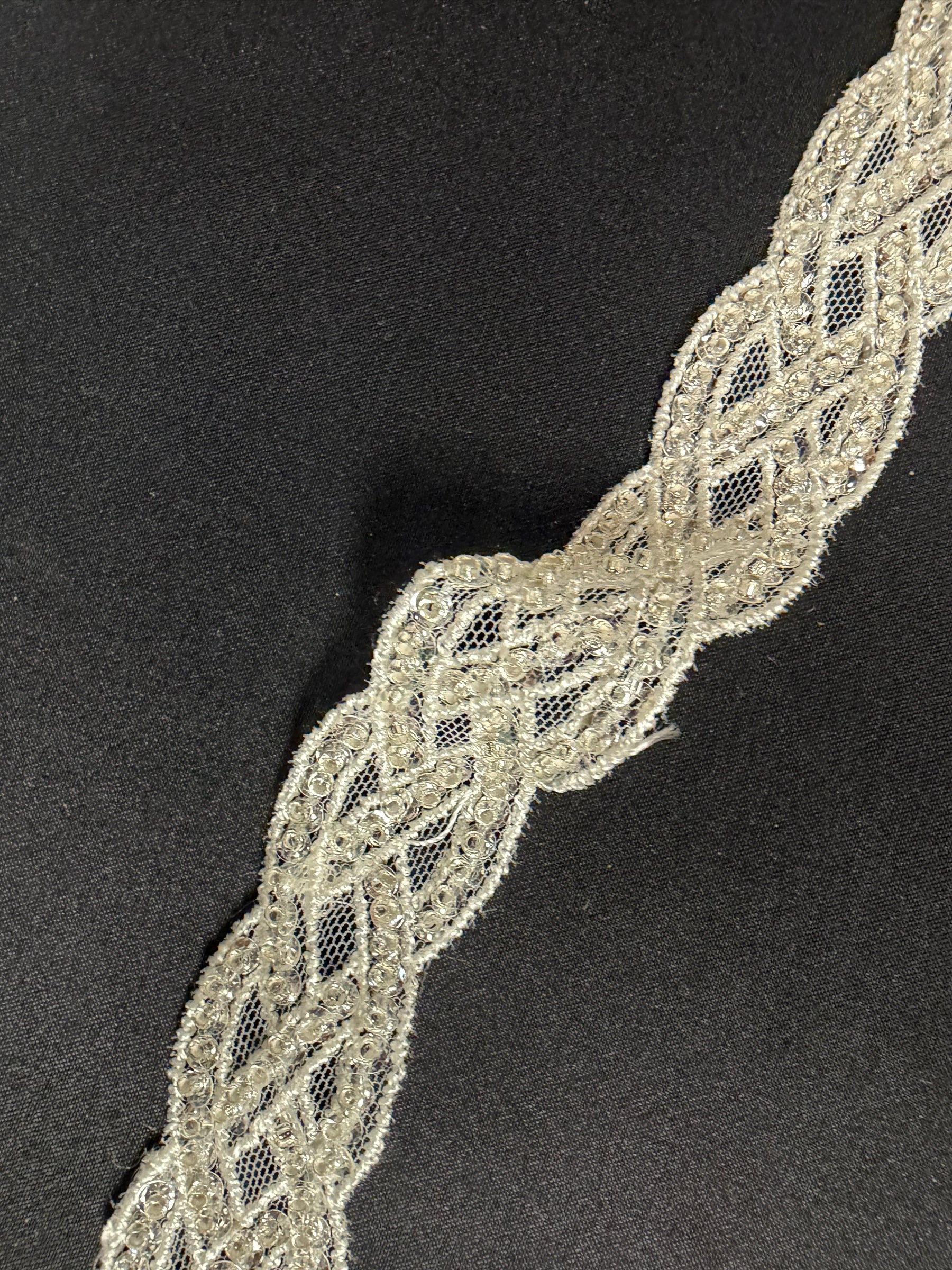 Ivory Beaded Edging - EH2010