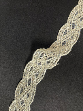 Ivory Beaded Edging - EH2010