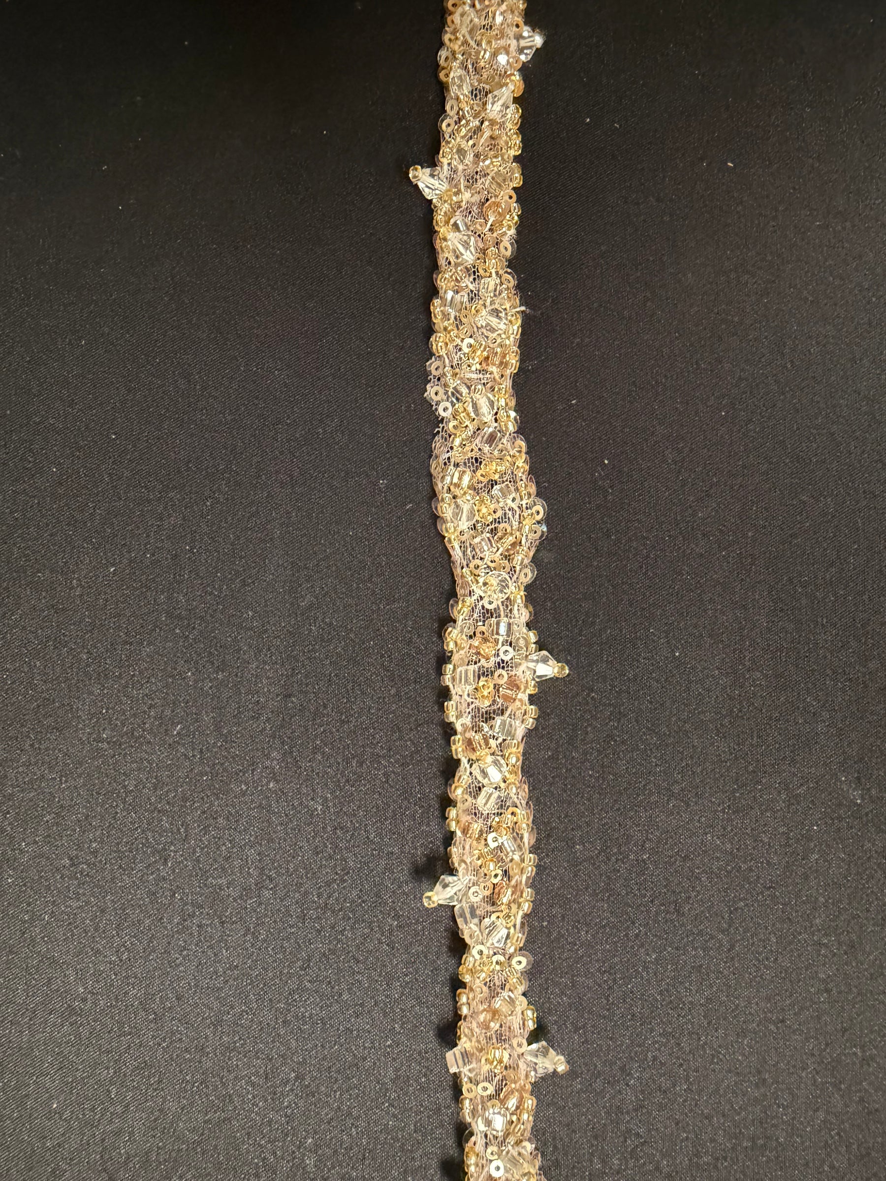 Gold Beaded Edging - EH2012