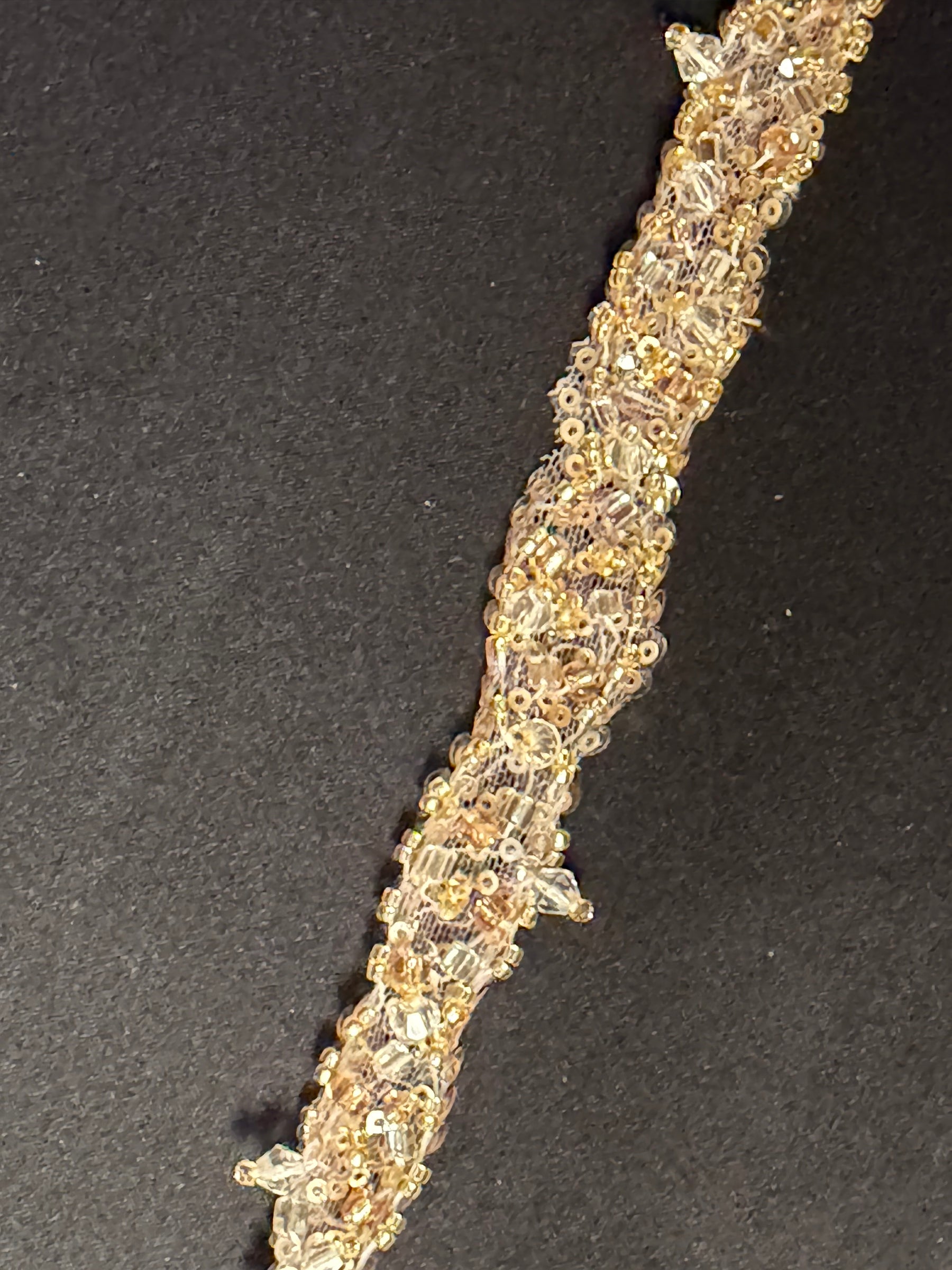 Gold Beaded Edging - EH2012