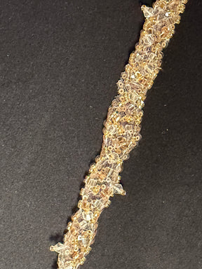 Gold Beaded Edging - EH2012