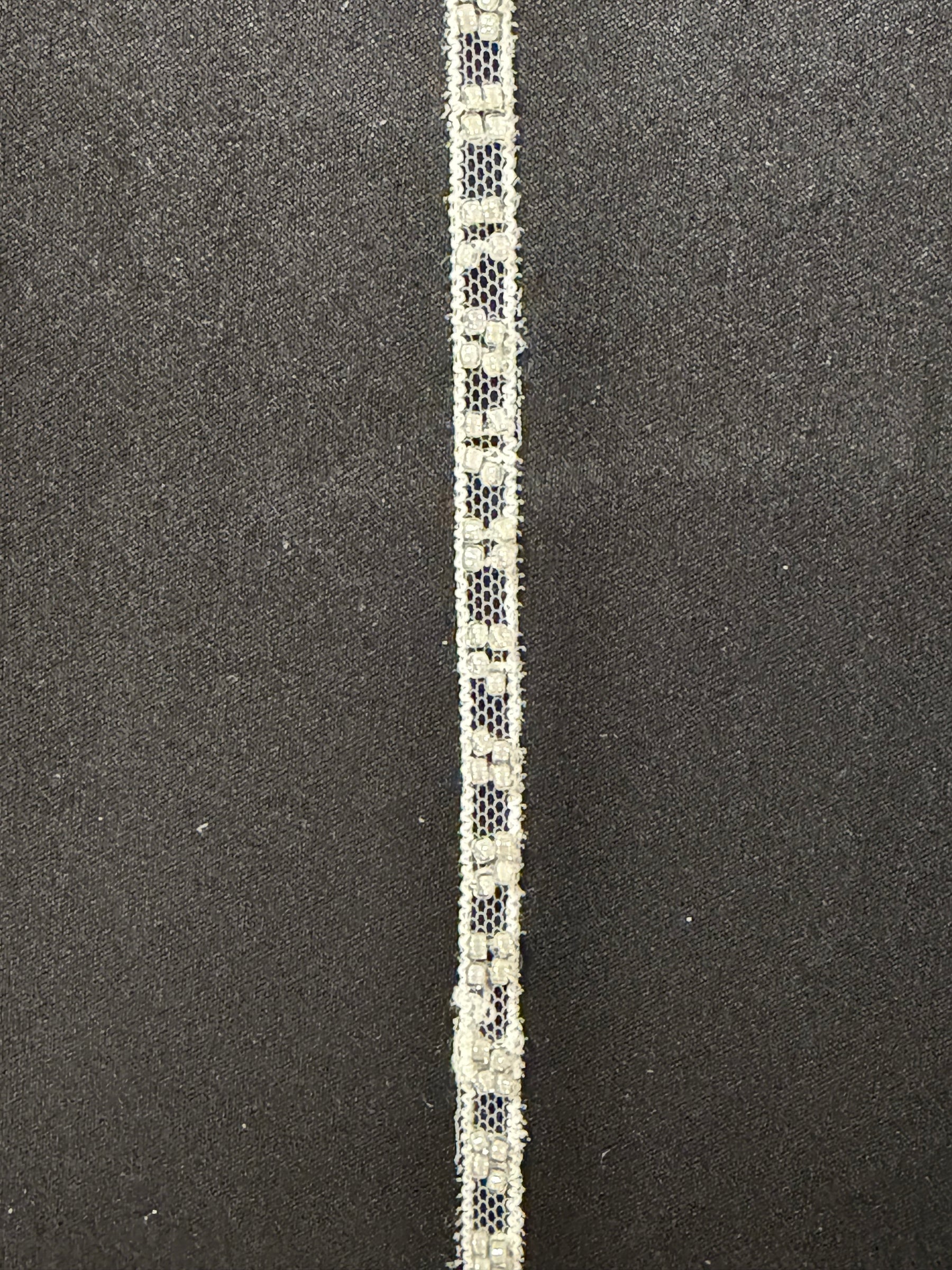 Ivory Beaded Edging - EH2027