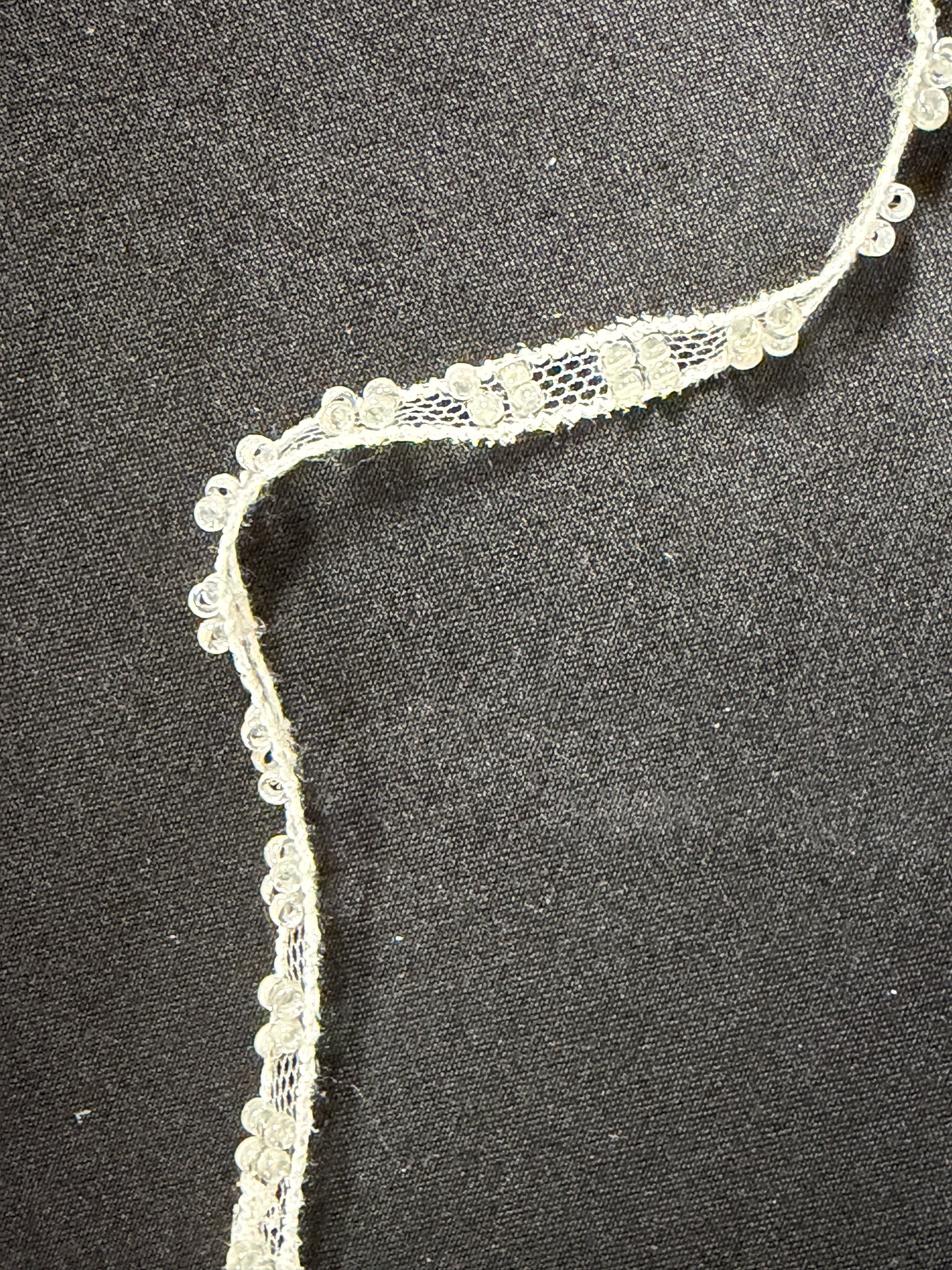 Ivory Beaded Edging - EH2027