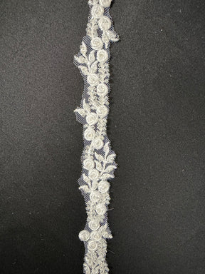 White Beaded Edging - EH2011