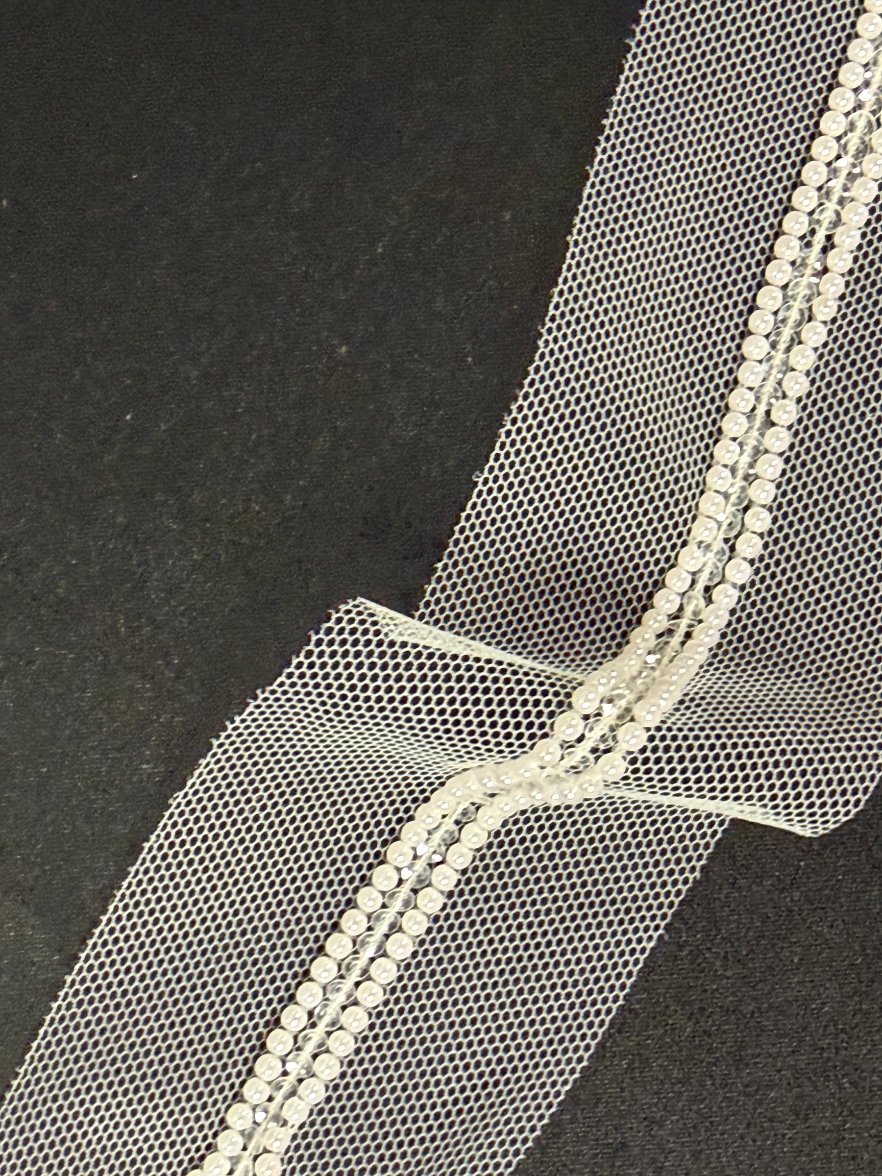 Ivory Beaded Edging - EH2037