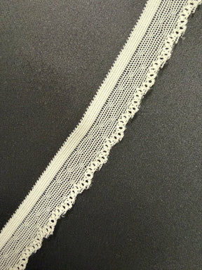 Ivory Stretch Edging - EF4005