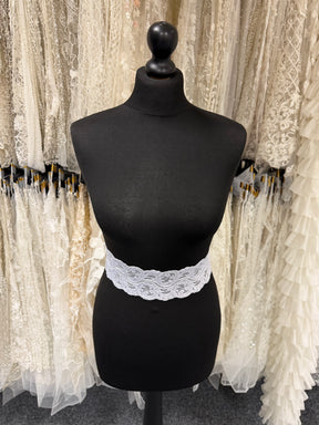 Off White Stretch Edging - EG4002