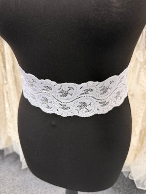 Off White Stretch Edging - EG4002