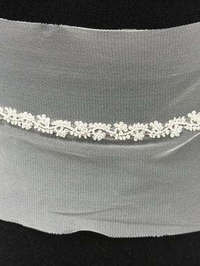 Ivory Beaded Edging - EH2007