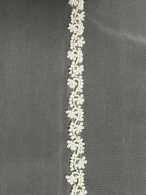 Ivory Beaded Edging - EH2007
