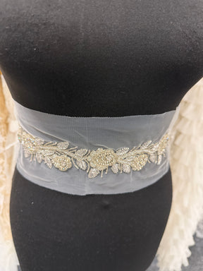 Crystal Beaded Edging - EH1013