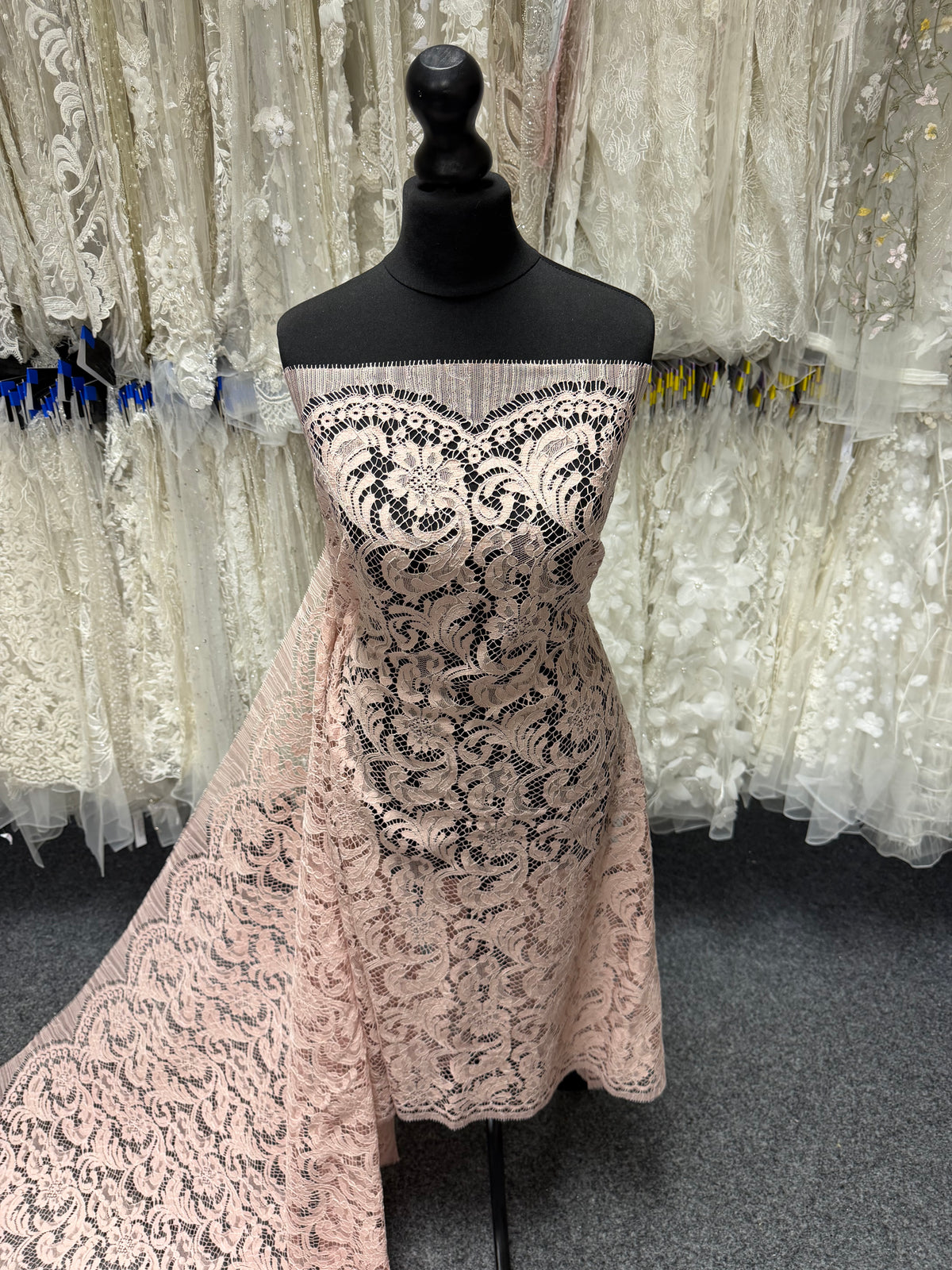 Rose Couture Eco French Corded Lace - LA4007