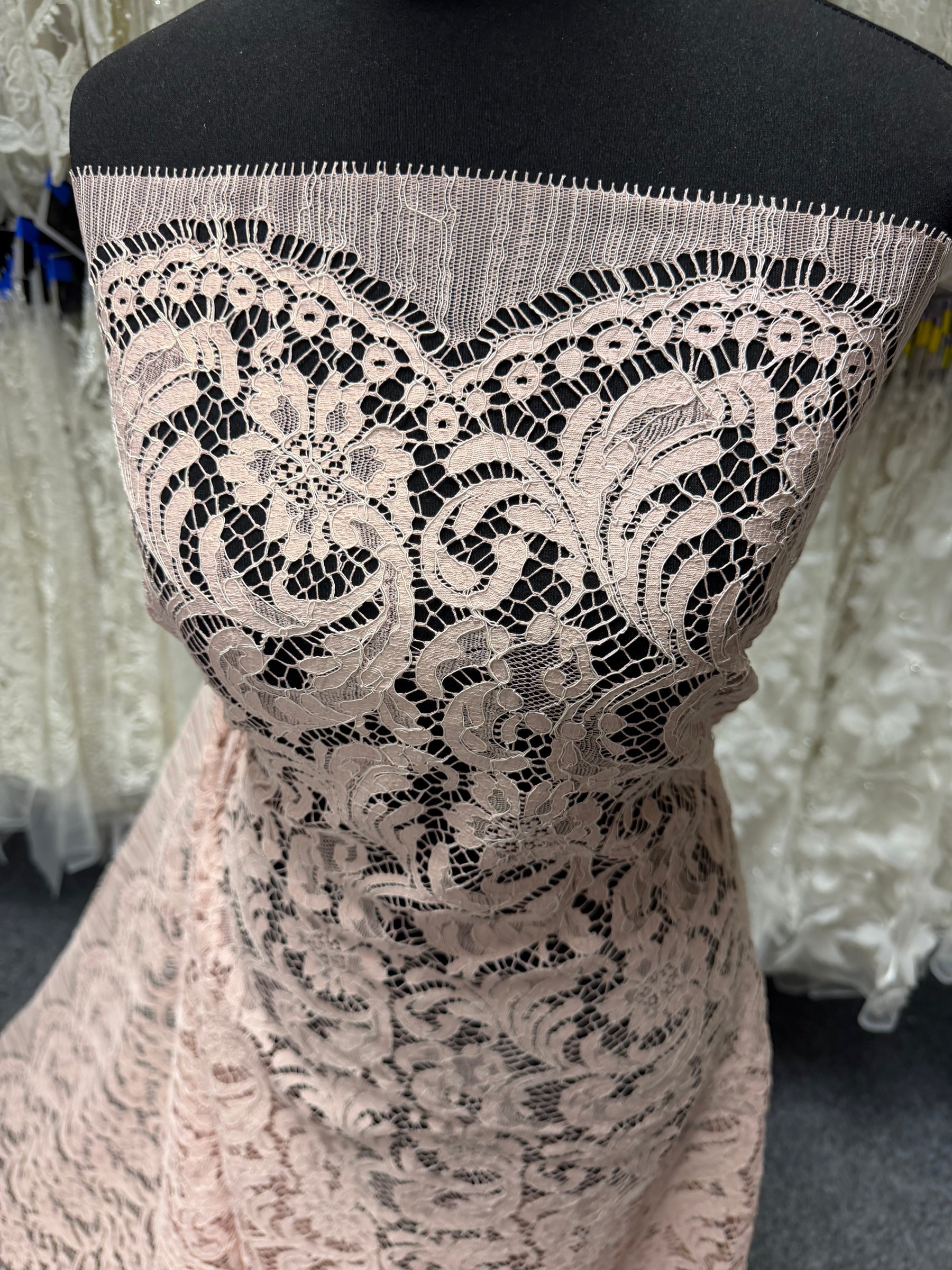 Rose Couture Eco French Corded Lace - LA4007