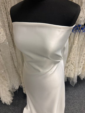 Pale Ivory Duchess Satin - P47