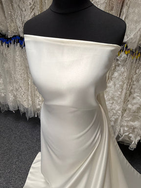 Ivory Duchess Satin - P47