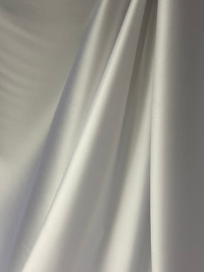 White Polyester Duchess Satin - P42