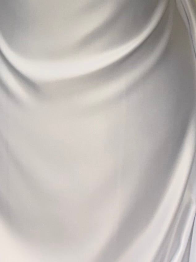 White Duchess Satin - P47