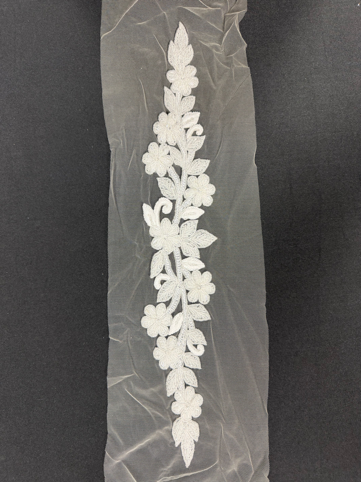 Ivory Beaded Motif - MH3007
