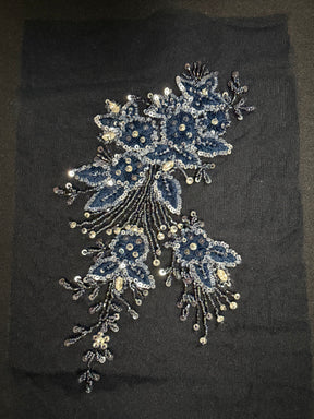 Navy Crystal Motif - MH1006