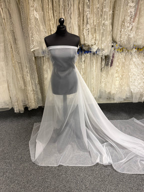 White Polester Organza - P150