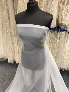 White Polester Organza - P150