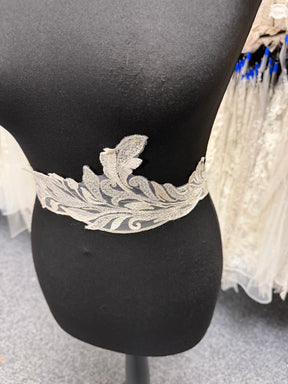 Clay Sequin Lace Trim - EF3004