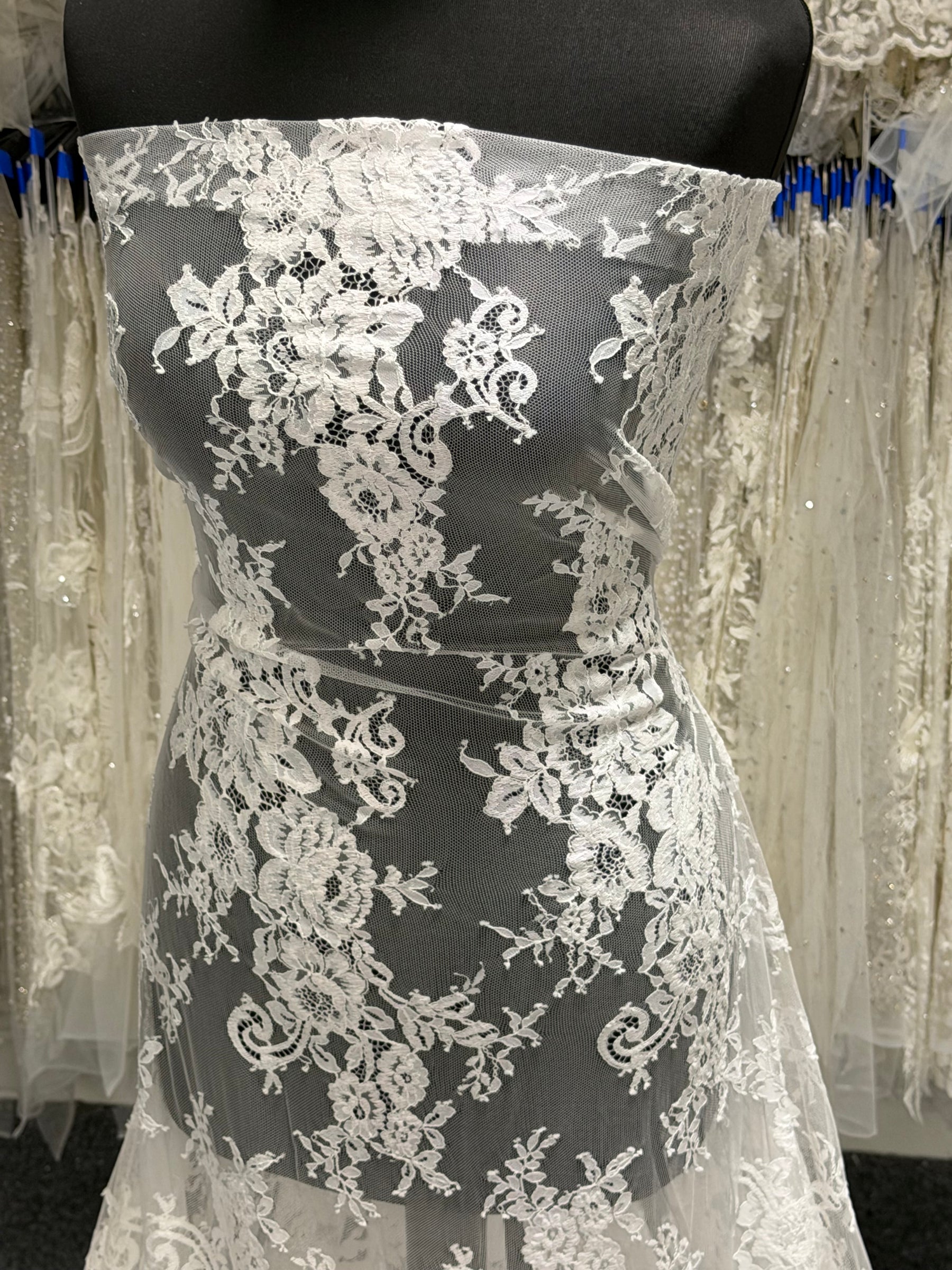 Ivory Wide Width Lace - Gedo