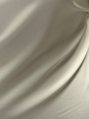 Lightweight Silver Polyester Satin - Juxtaposition