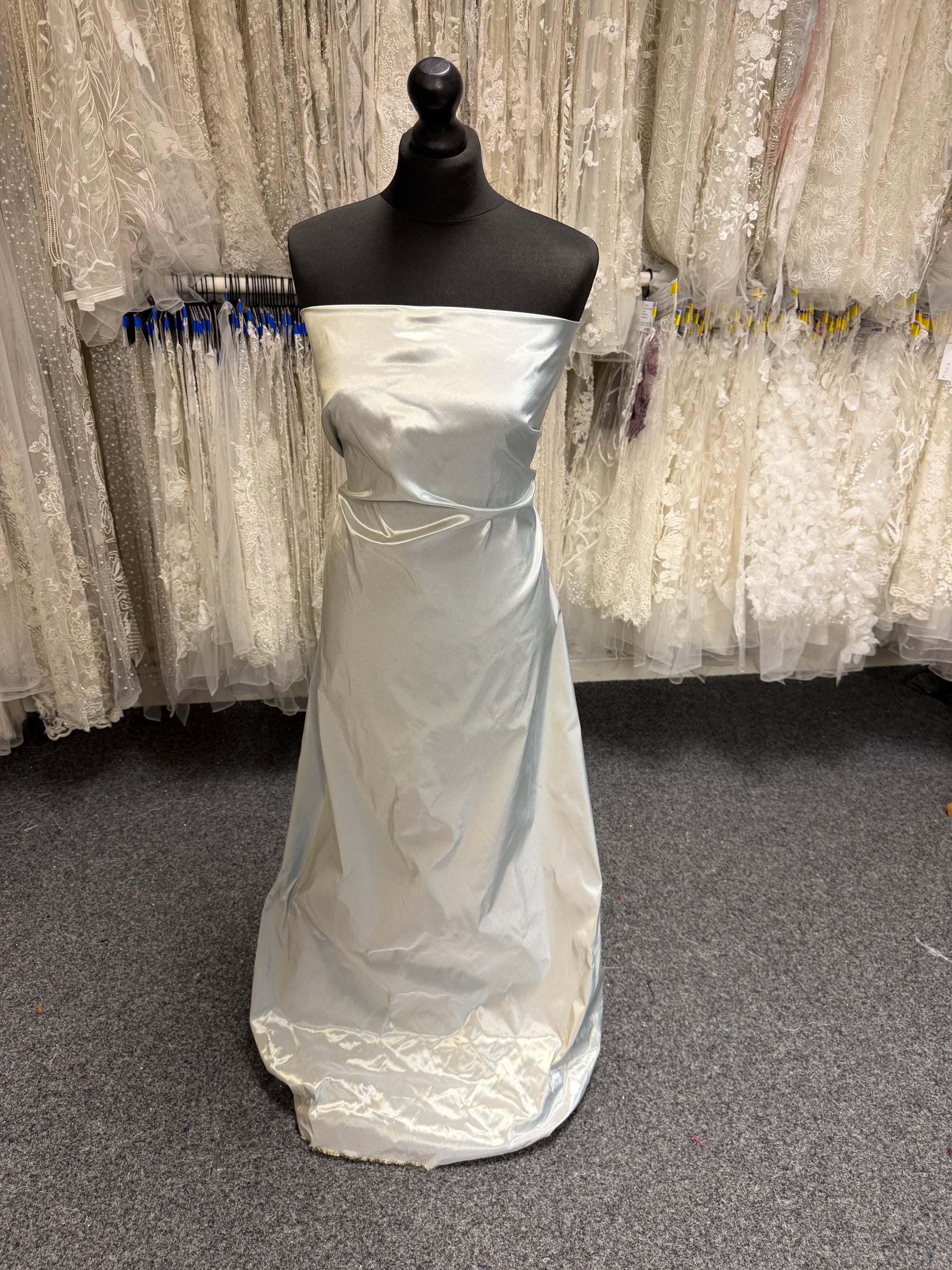 Blue/Gold Polyester Taffeta - P600