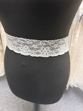 Ivory Stretch Edging - EF4006