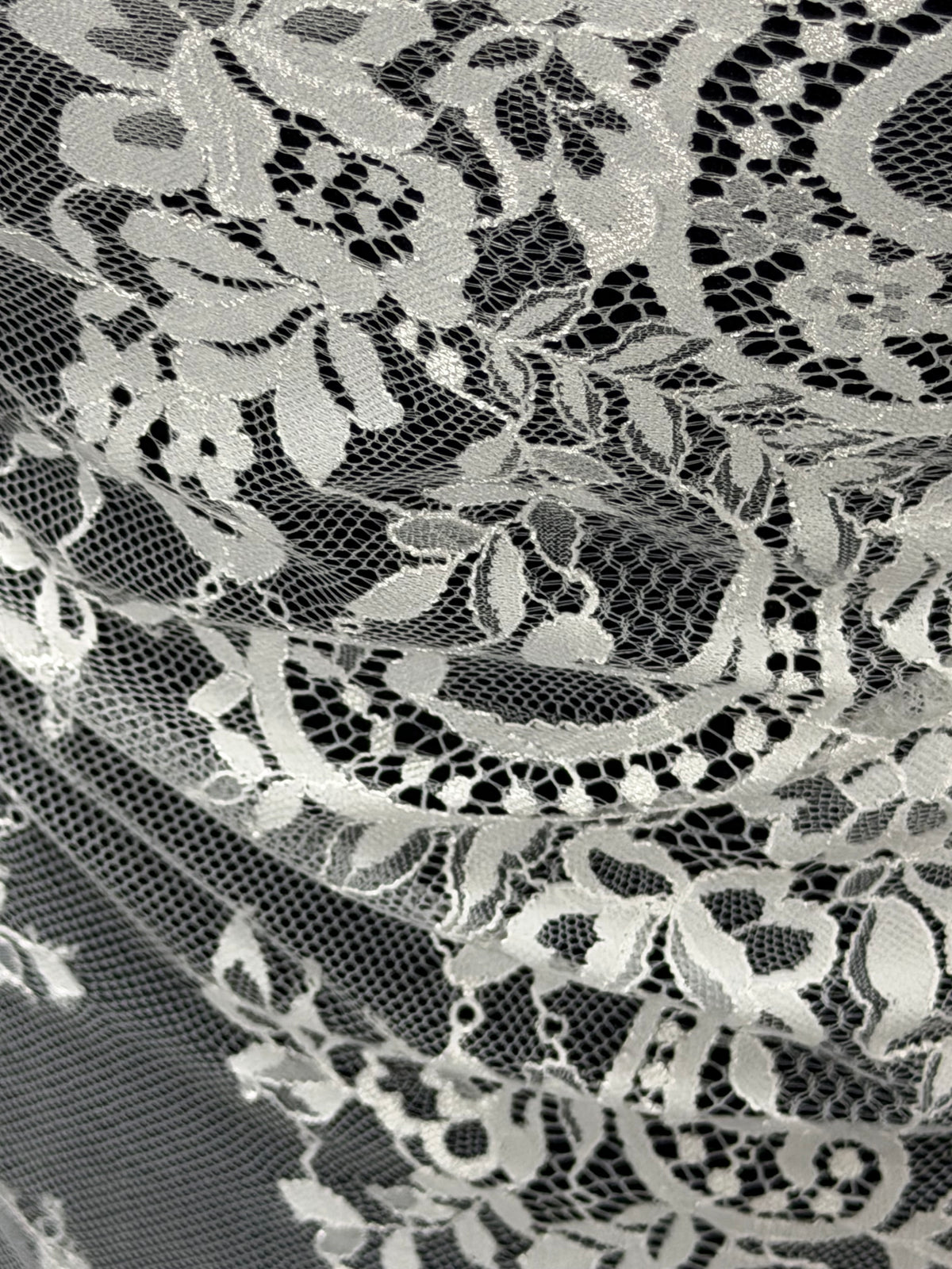 Ivory Raschel Lace - Tansy