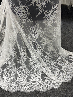 Ivory Raschel Lace - Tansy