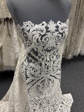 Ivory Corded Lace - Etienne