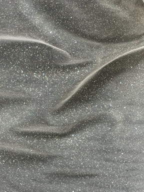 Ivory with Silver Glitter Tulle - P15