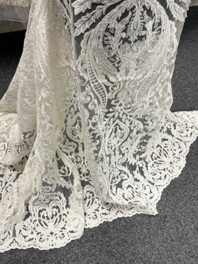 Ivory Corded Lace - Etienne
