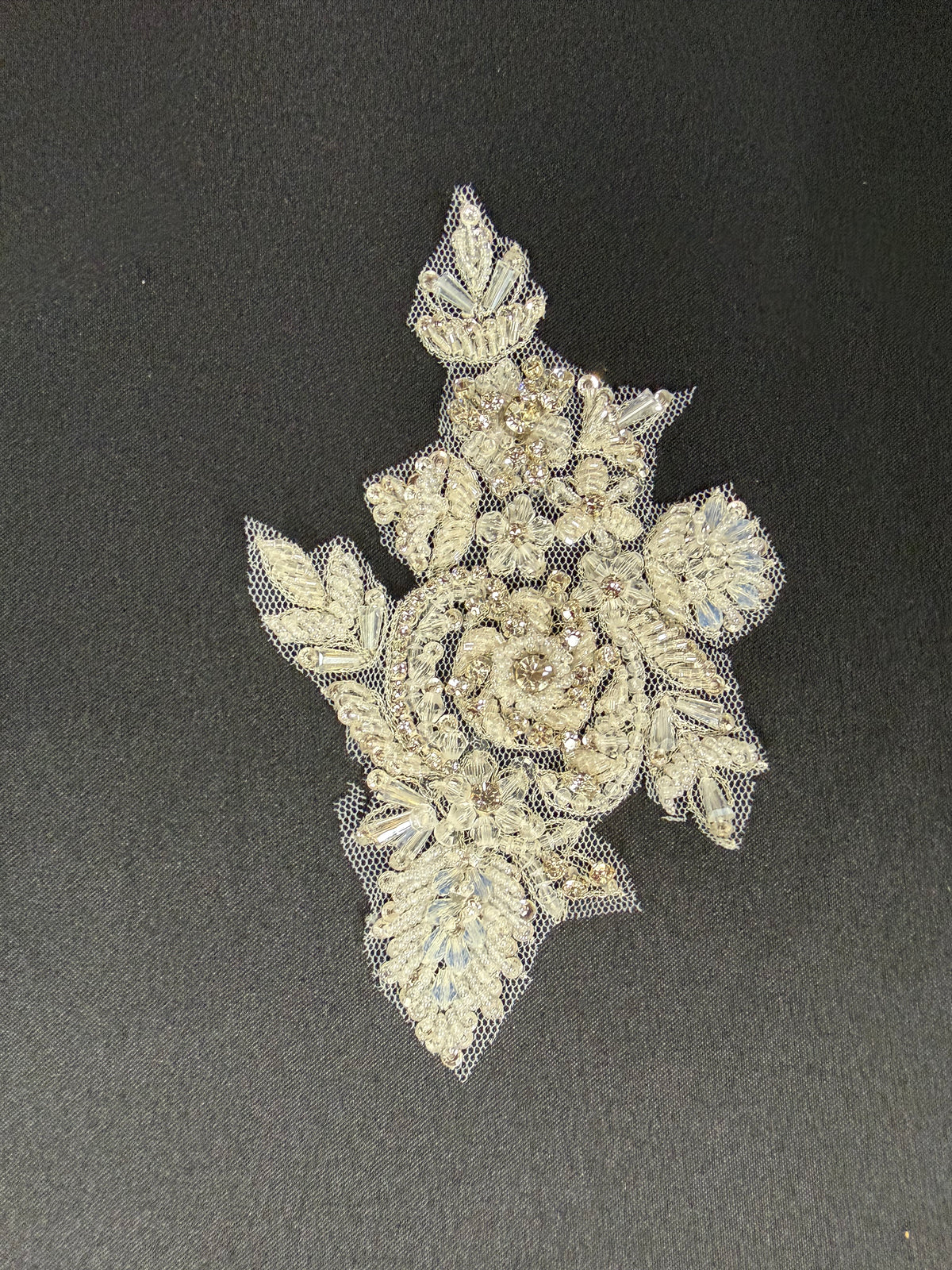 Silver Crystal Motif - MH1013