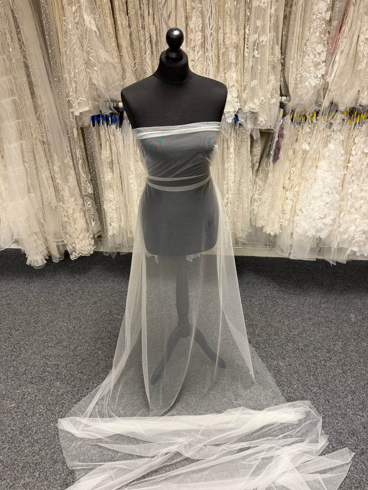 Ivory Stretch Tulle - Alternative