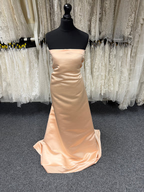 Peach Polyester Satin - Contessa (CF)