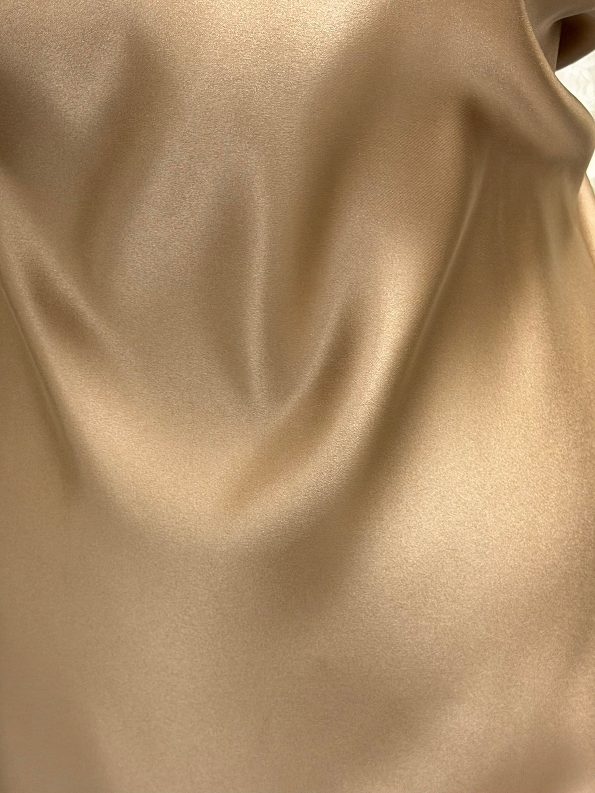 Coffee Polyester Duchess Satin - Contessa