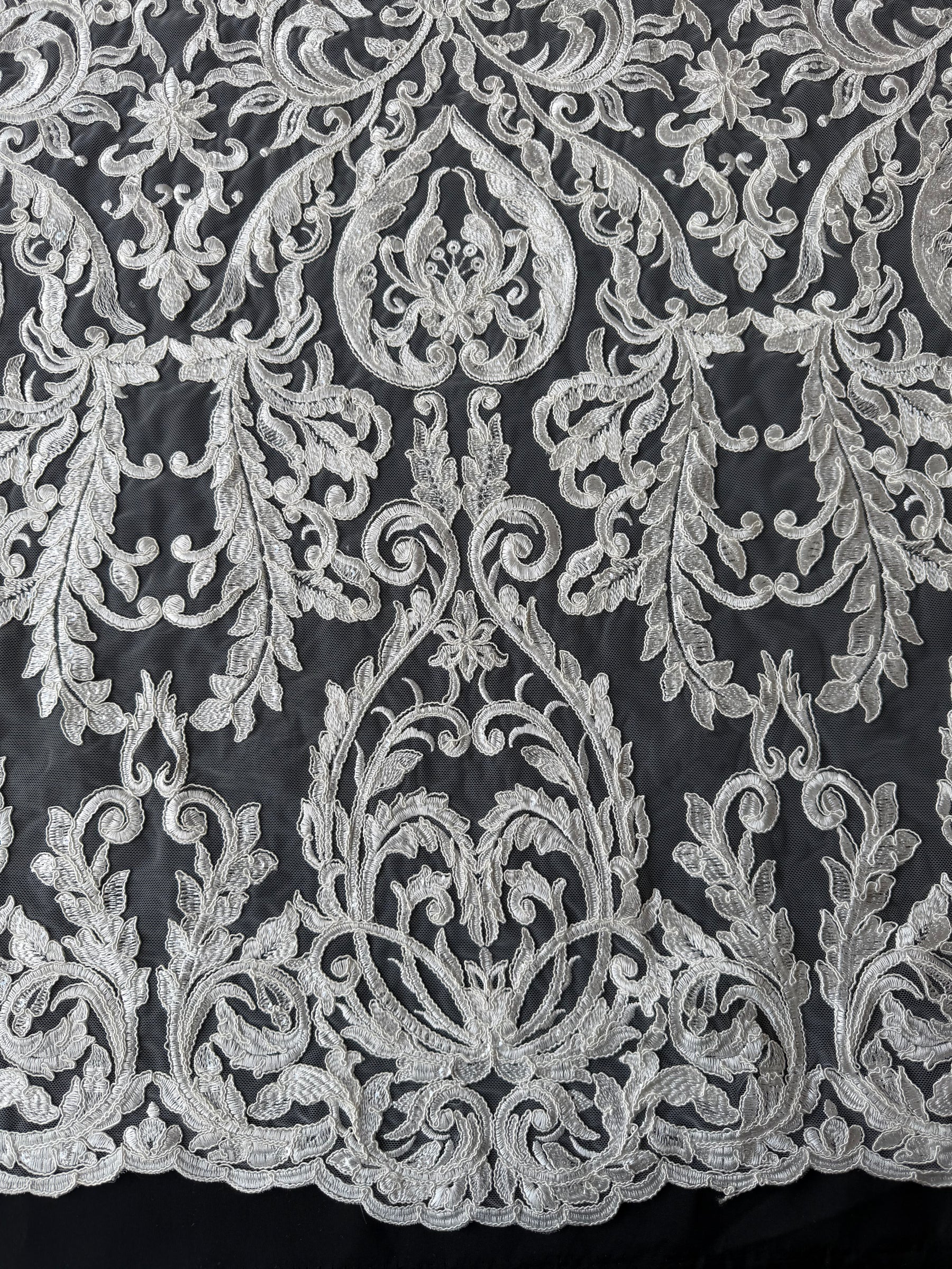 Ivory Corded Lace - Etienne