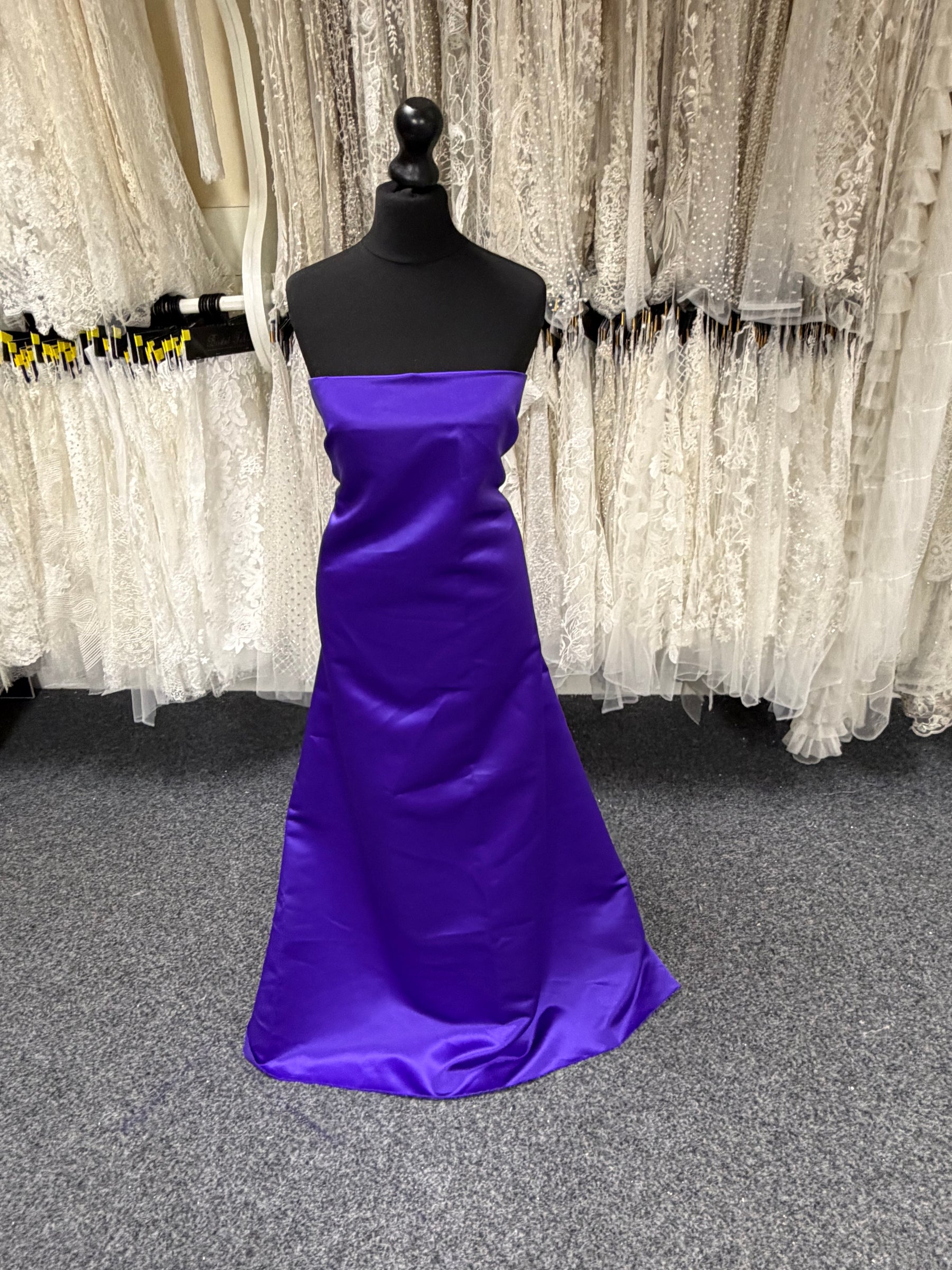 Violet Polyester Satin - Contessa (CF)