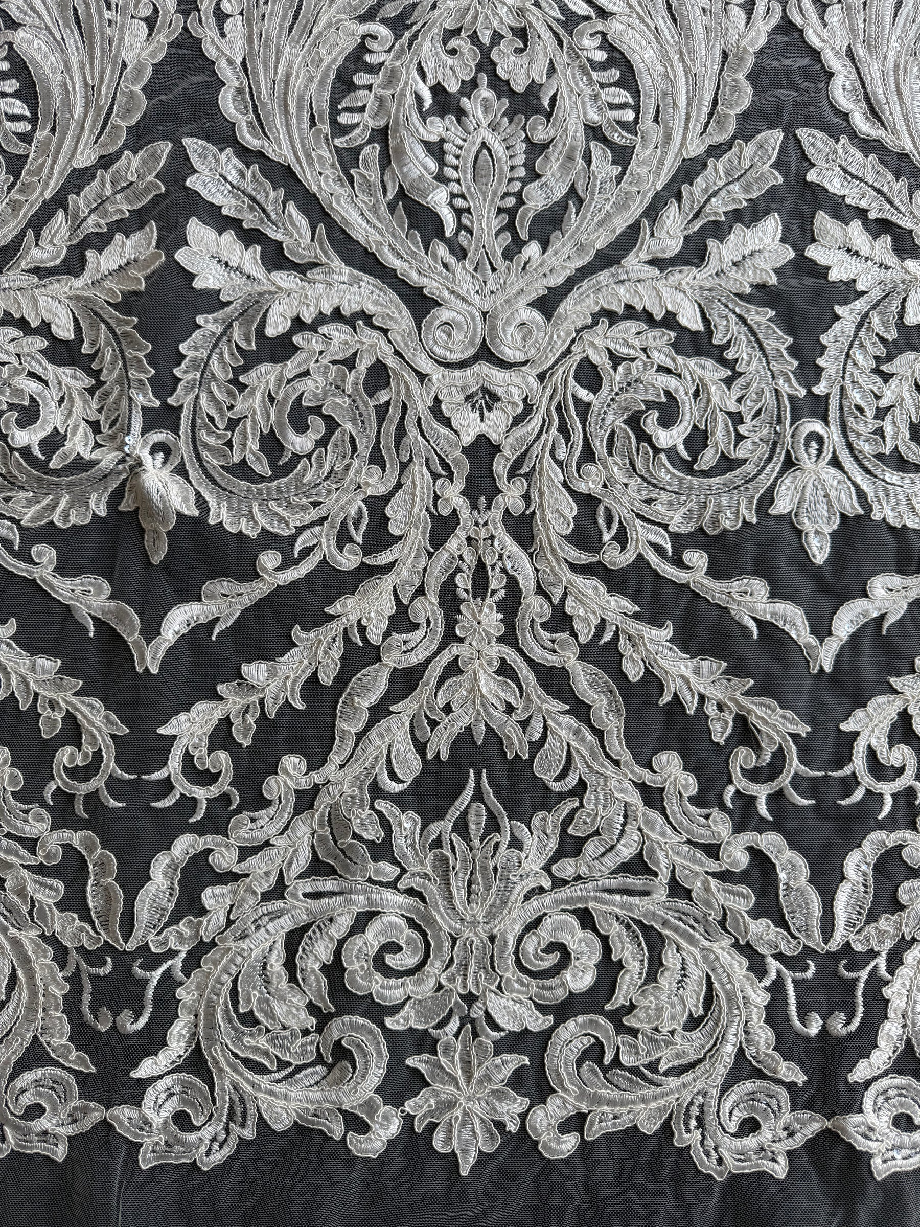 Ivory Corded Lace - Etienne