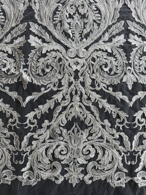 Ivory Corded Lace - Etienne