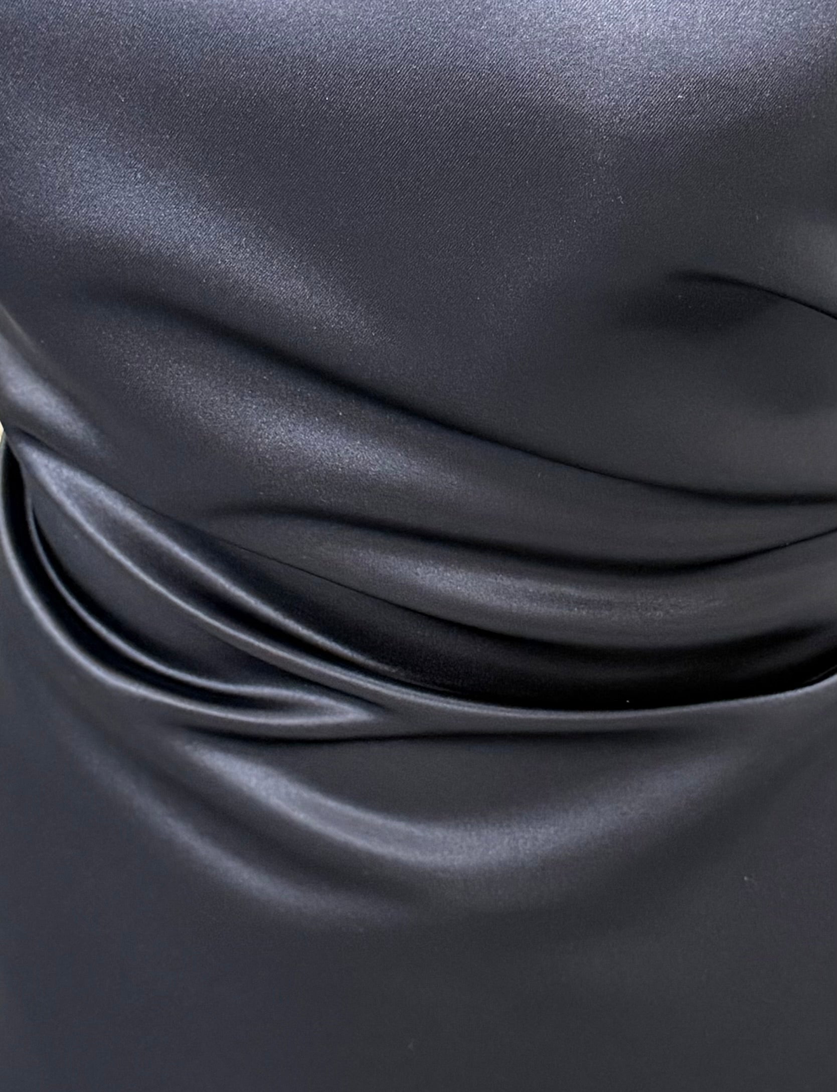 Navy Polyester Duchess Satin - Contessa (CF)