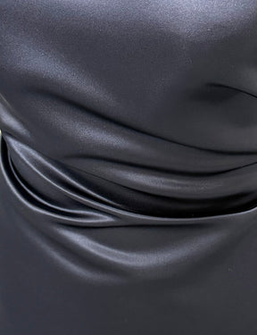 Navy Polyester Duchess Satin - Contessa (CF)
