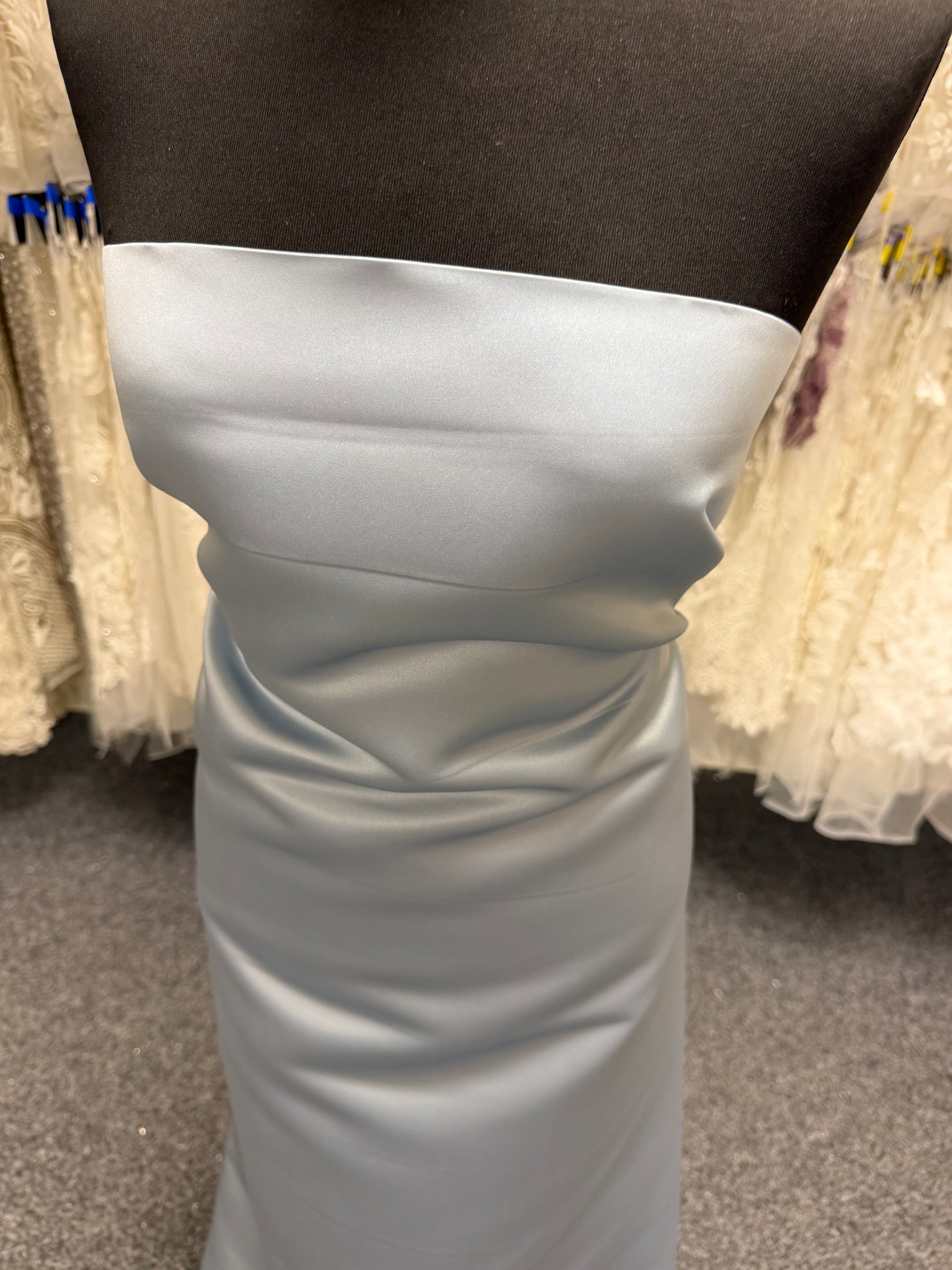 Slate Polyester Satin - Contessa (CF)