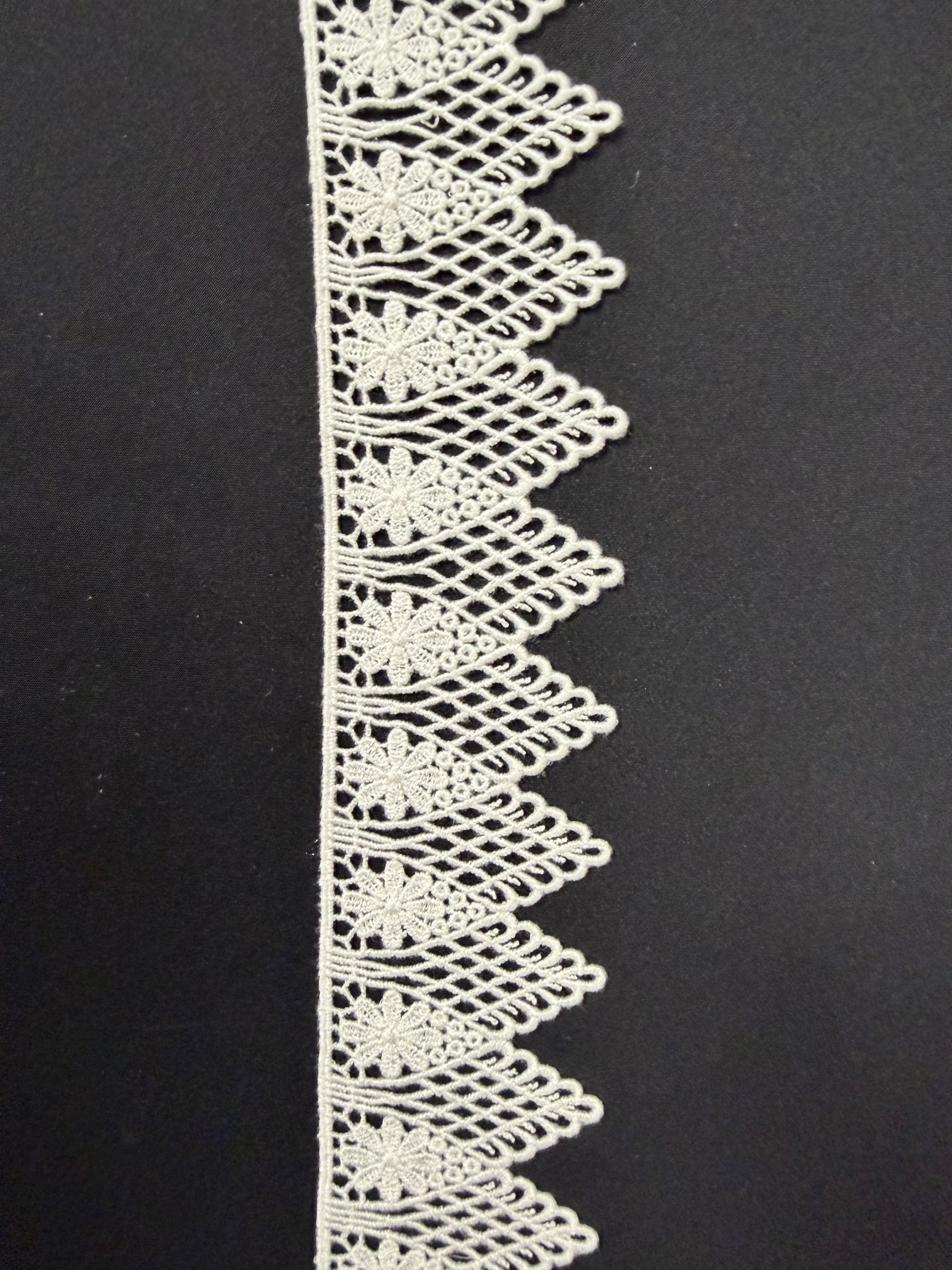 Ivory Guipure Edging - T959